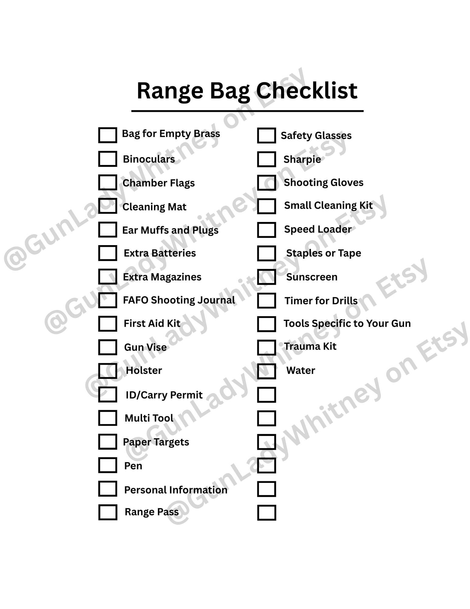 Firearms And Freedom Organizer